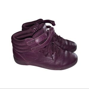 Reebok Freestyle hi tops 